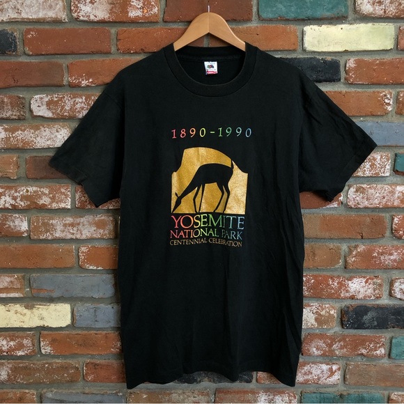 Vintage Other - Vintage 1990s Yosemite National Park 100 Year Anniversary T-shirt
